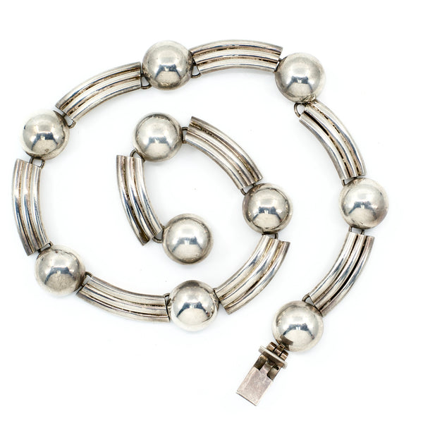 Mexican Ball Link  Necklace