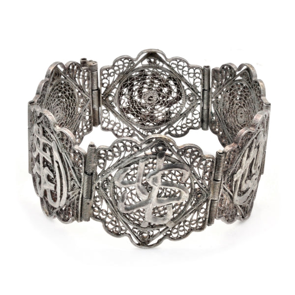 Jared chavez トゥーファキャストブレス Jared Chavez】 Hand Filed Edges Bracelet（Narrow）（S