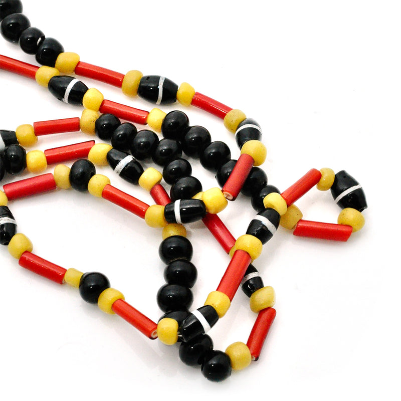 Graphic Beaded Necklace