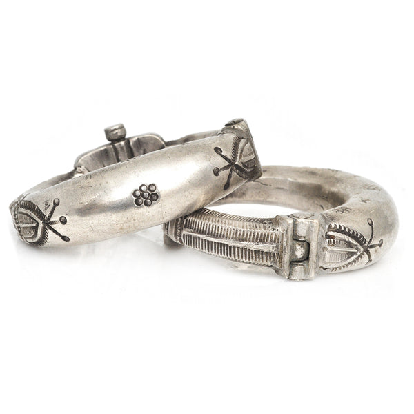 Gujarati Hinged Cuffs Marteau