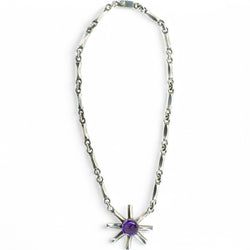 1970s Taxco Starburst Pendant