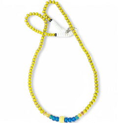 Arunachal Pradesh Yellow Bead Necklace