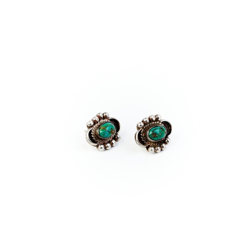 Mexican Turquoise Studs