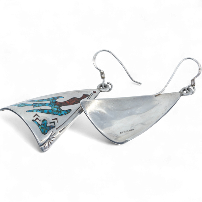 Mosaic Thunderbird Earrings