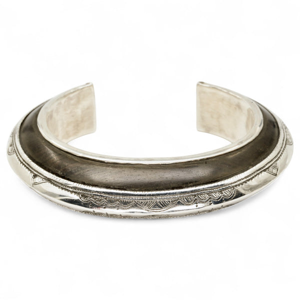 Long River Ebony Tuareg Cuff