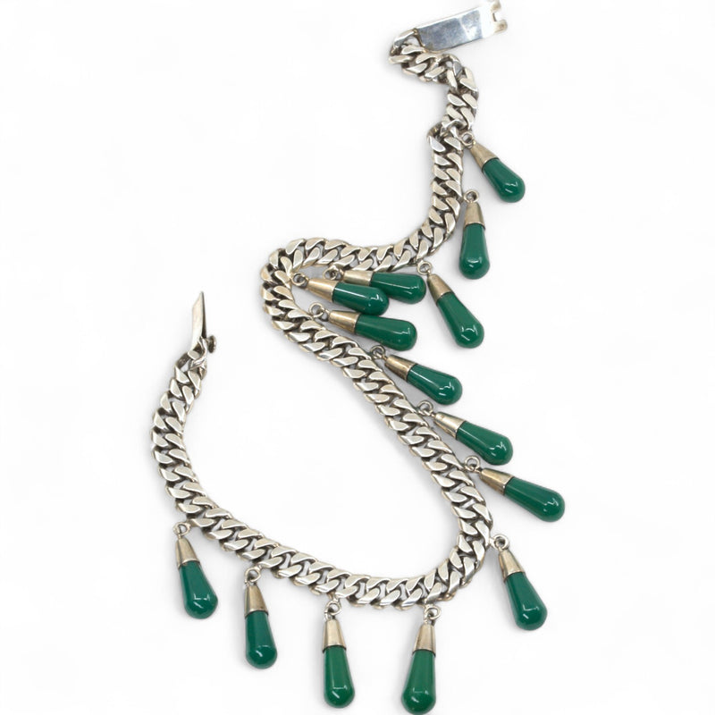 Mexican Green Drop Chain