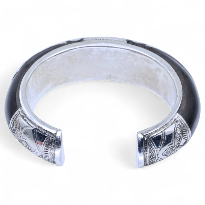 Walk Around Ebony Tuareg Cuff