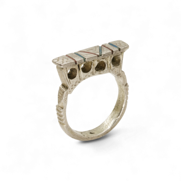 North African Bar Ring- Sz 6.5