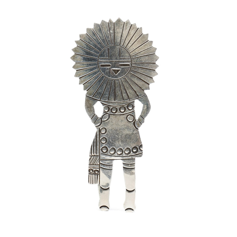 Douglas Etsitty Katchina Brooch