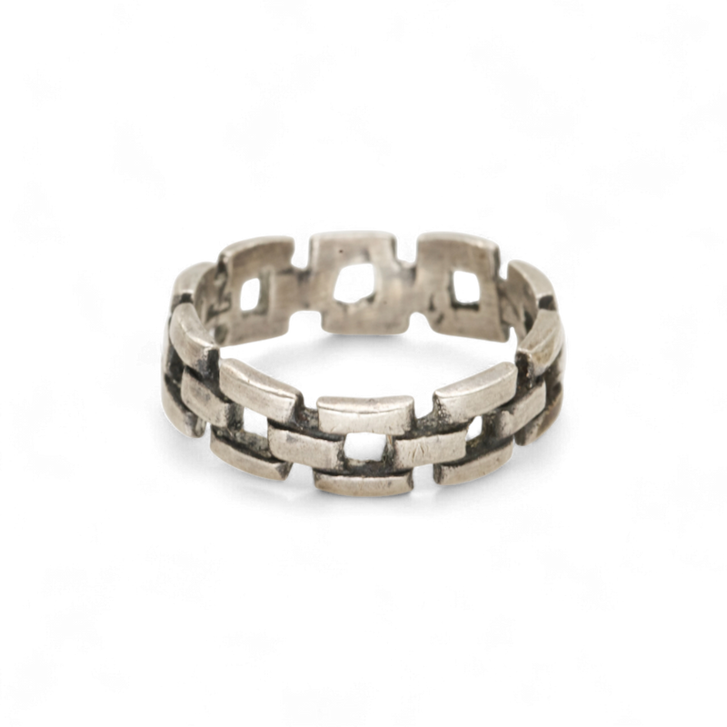 Chain Link Ring - Sz 4.5