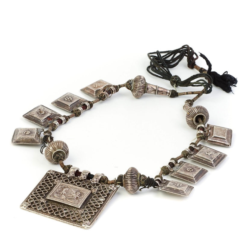 Antique Indian Panel Necklace