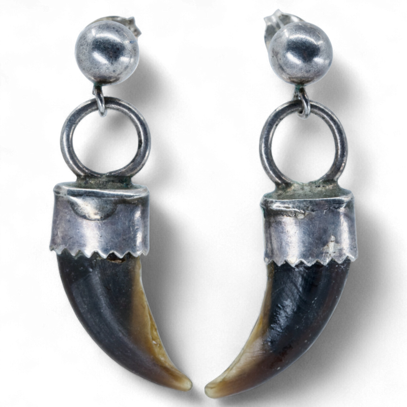 Native American Claw Earrings