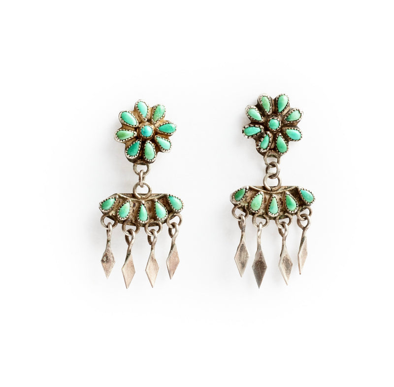 Small Historic Zuni Earrings