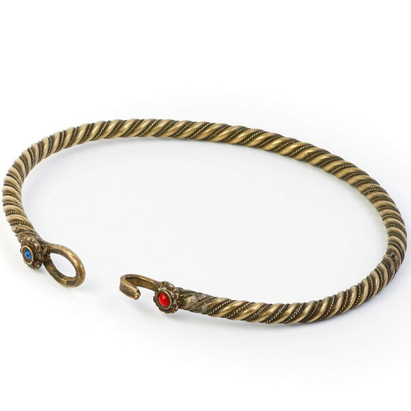 Brass Torque Necklace