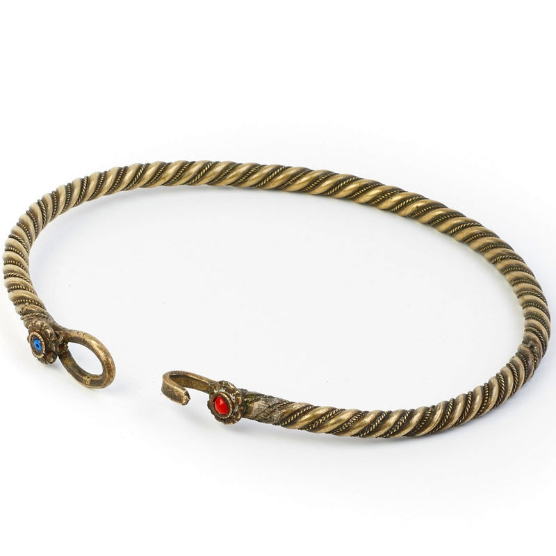 Brass Torque Necklace