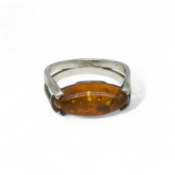 Scandinavian Modern Ring - Sz 7.5