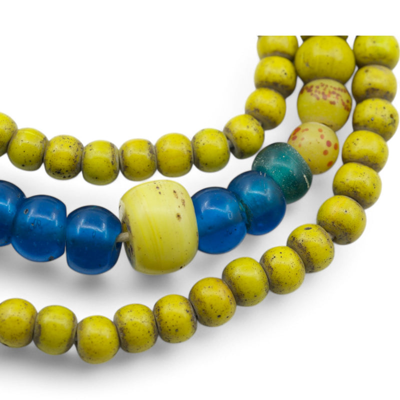 Arunachal Pradesh Yellow Bead Necklace