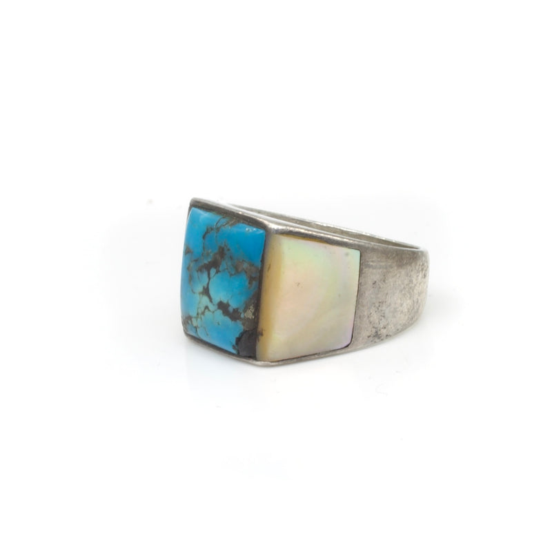 Chunky Inlay Ring - 10