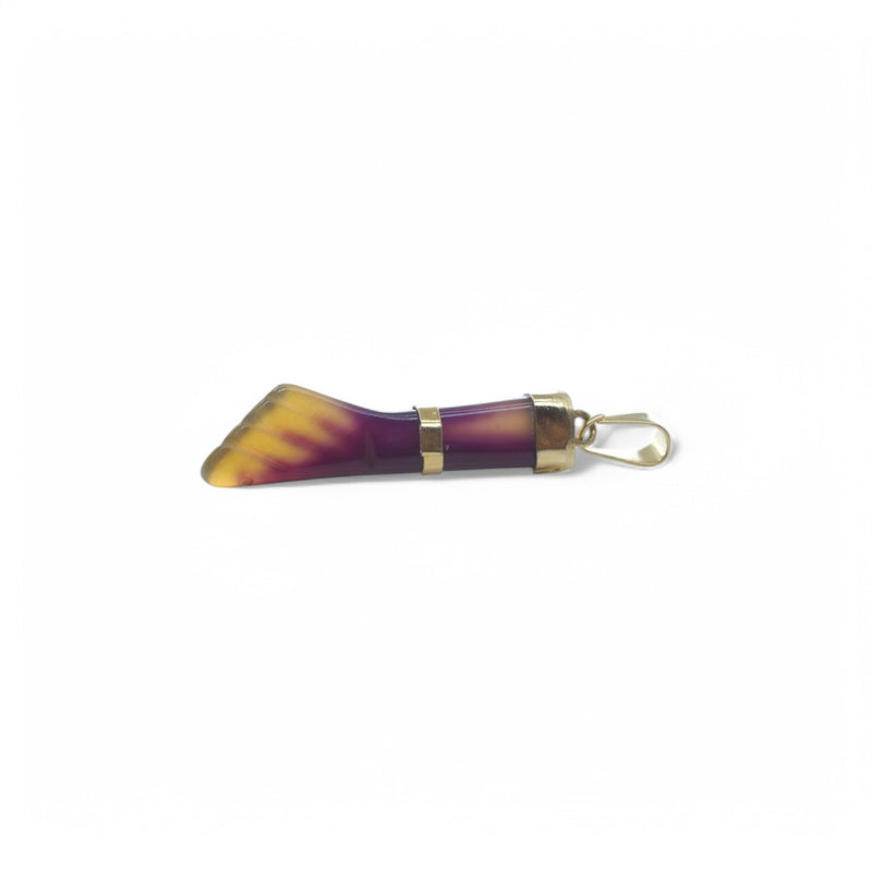 Purple Agate Mano Figa