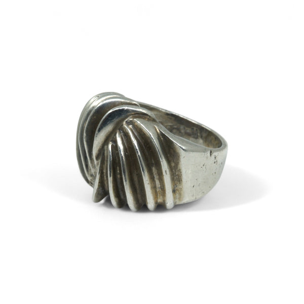 Mexican Scallop Ring - Sz 7.5