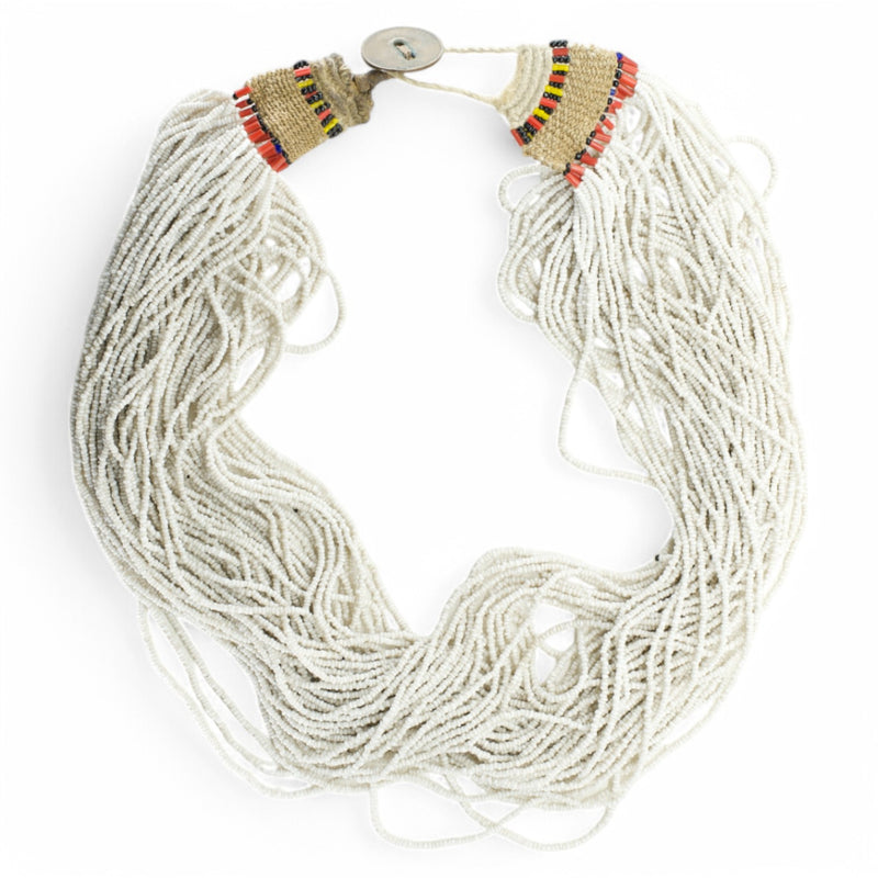 White Naga Necklace