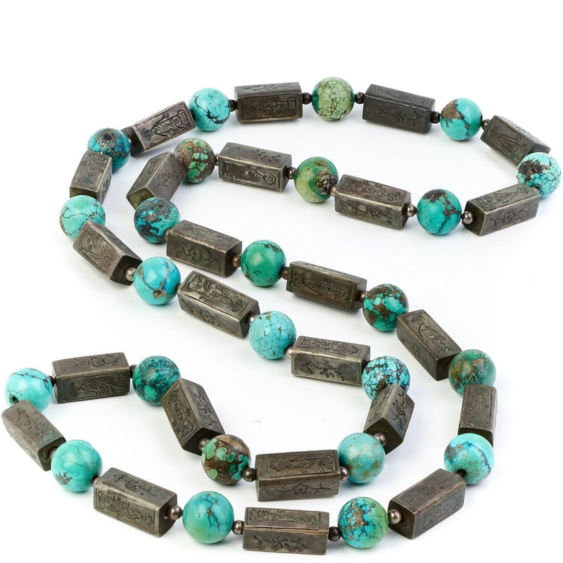 Chinese Turquoise Necklace