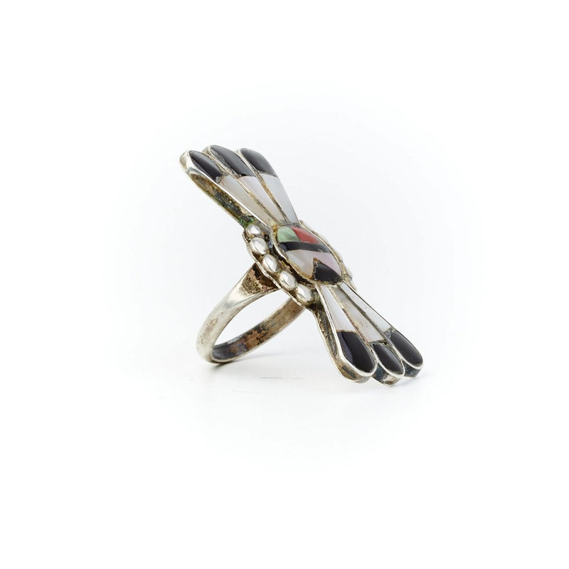 Zuni Inlay Ring - Sz 6.5