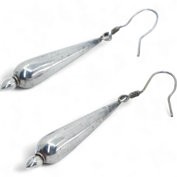 Silver Drop Earrings