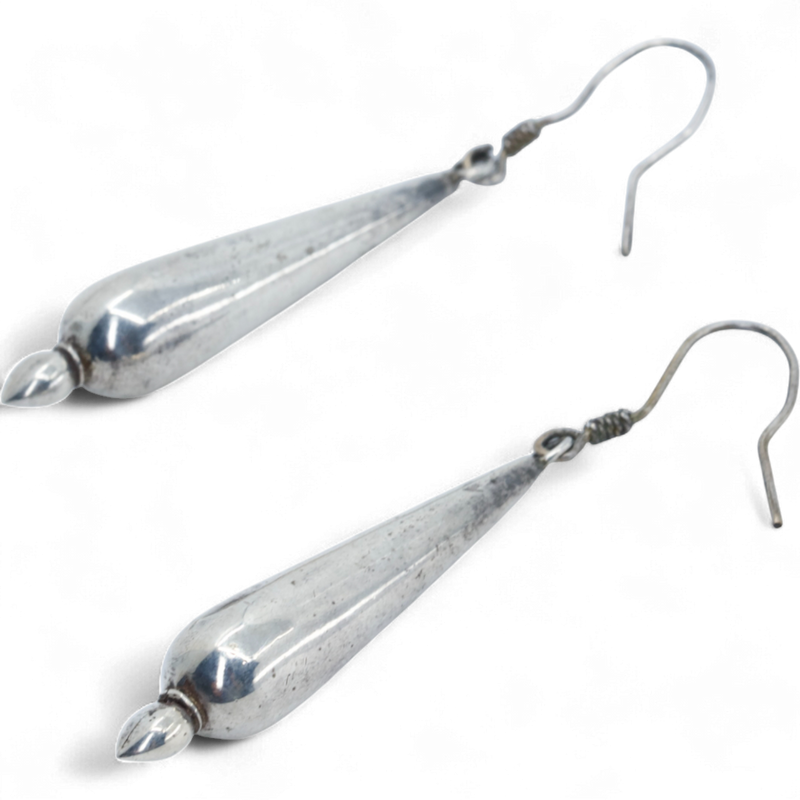 Silver Drop Earrings