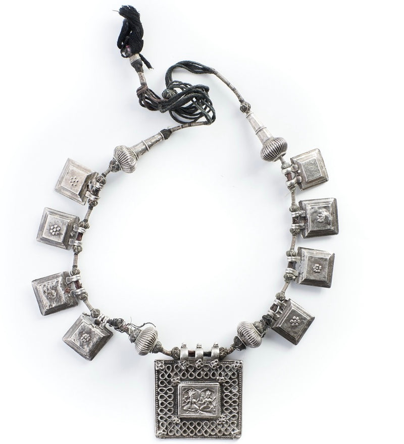 Antique Indian Panel Necklace