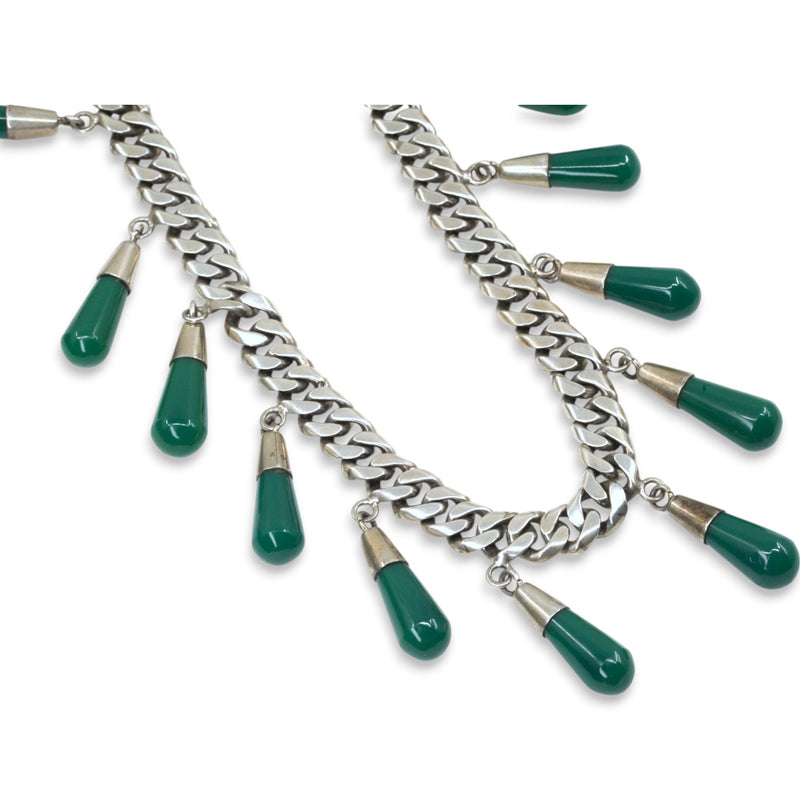 Mexican Green Drop Chain