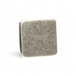 Coptic Cross Signet Ring - 10.25