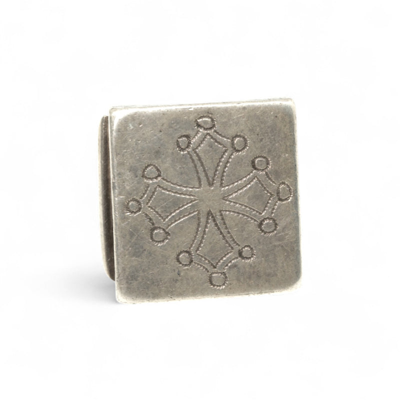 Coptic Cross Signet Ring - 10.25