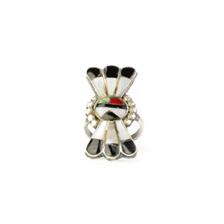 Zuni Inlay Ring - Sz 6.5