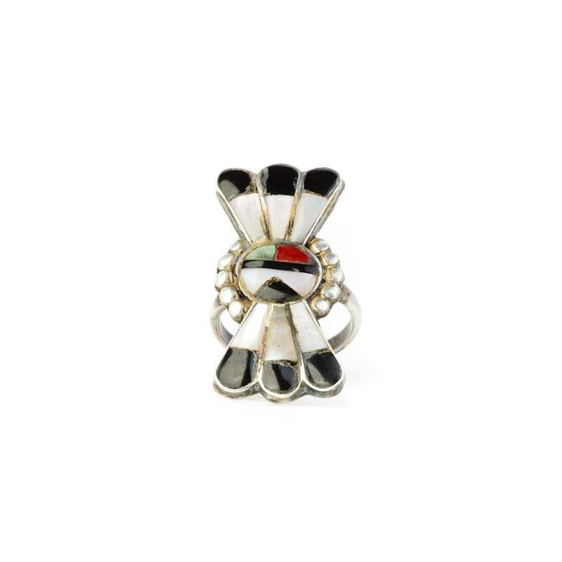 Zuni Inlay Ring - Sz 6.5