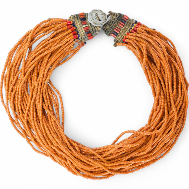 Orange Naga Necklace