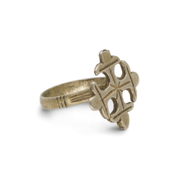 Coptic Cross Ring - Sz 6