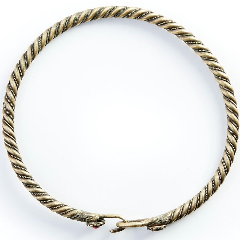 Brass Torque Necklace