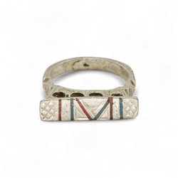 North African Bar Ring- Sz 6.5