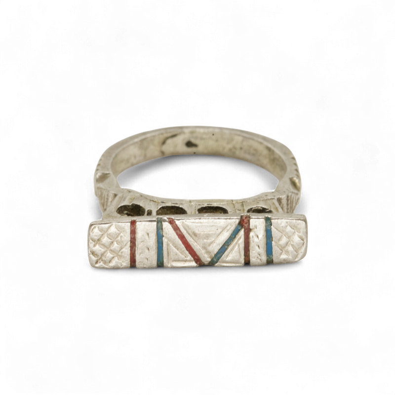 North African Bar Ring- Sz 6.5