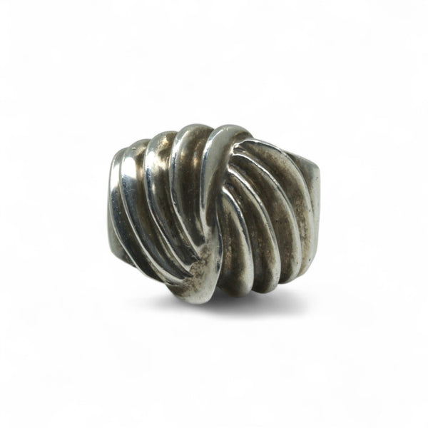 Mexican Scallop Ring - Sz 7.5