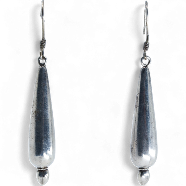 Silver Drop Earrings