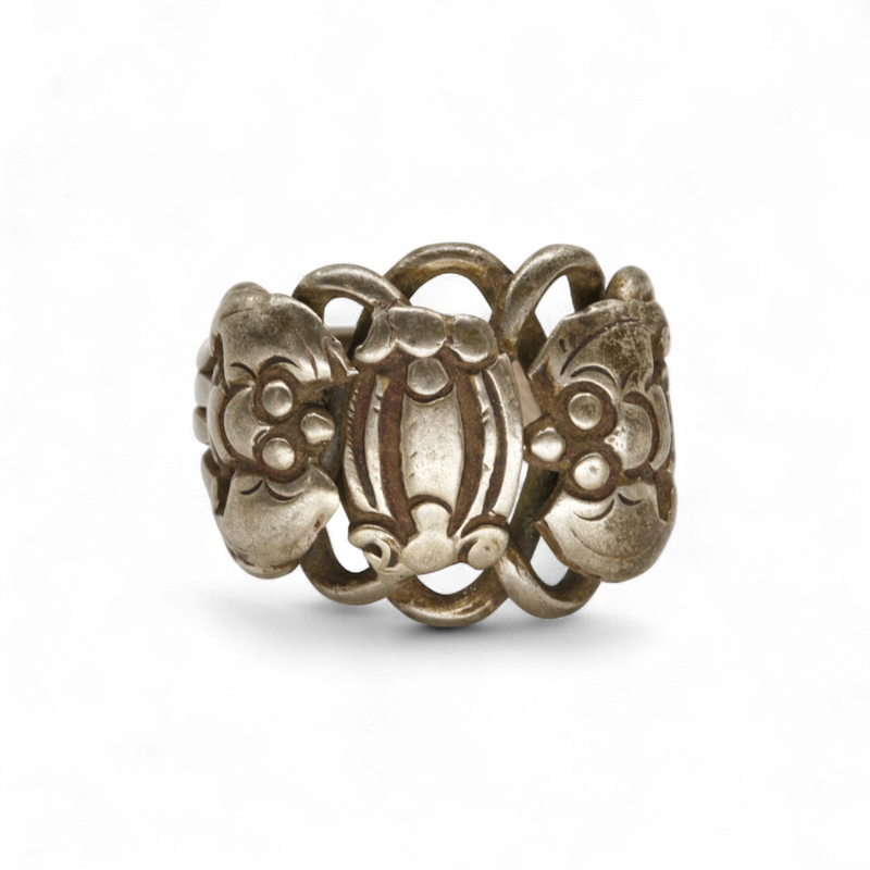 Chinese Bat Puzzle Ring - 8