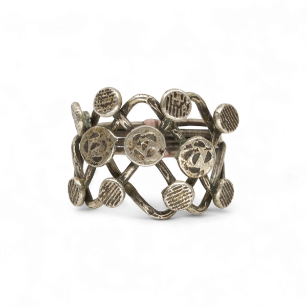 Dot Puzzle Ring - Sz 9