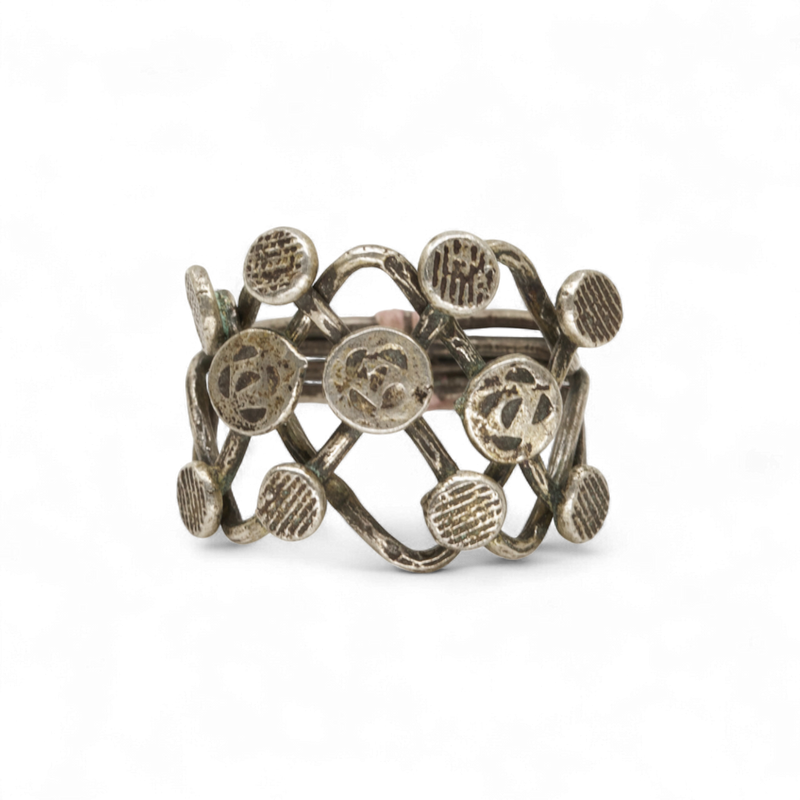 Dot Puzzle Ring - Sz 9