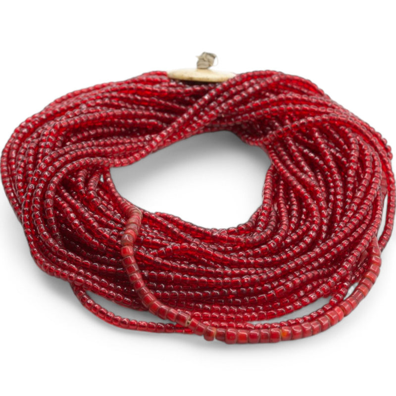 Himalayan Red Bead Necklace