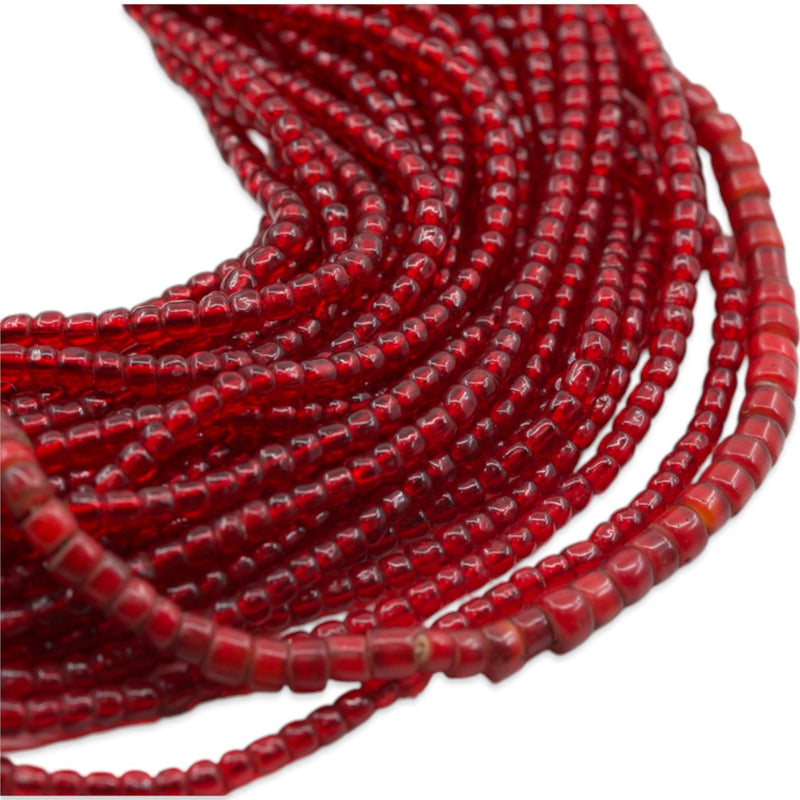 Himalayan Red Bead Necklace