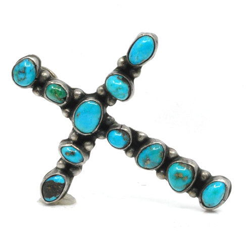Old Turquoise Cross
