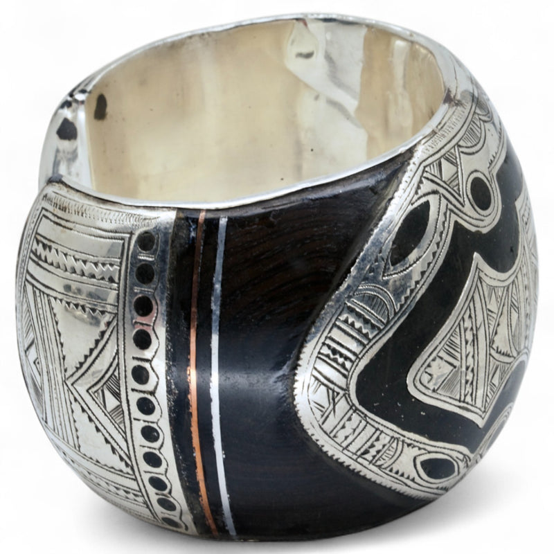 Mammoth Ebony Tuareg Cuff