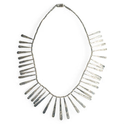 Mexican Modernist Fringe Necklace